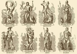 roman greek gods